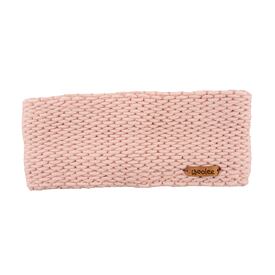 Gebreide Woolee C07 hoofdband lichtroze